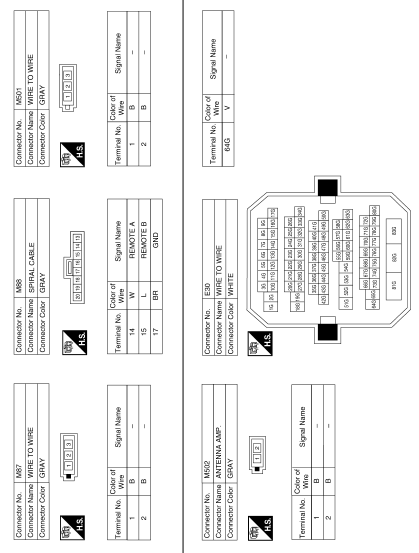 Nissan Altima 2007-2012 Service Manual: Audio unit (sedan) - ECU