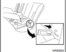 Rear-facing rigid-mounted – step 2