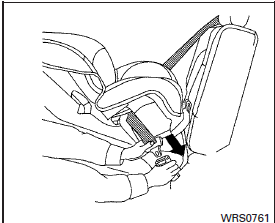 Rear-facing – step 2