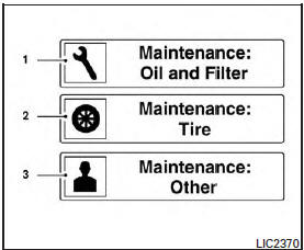 1. scheduled service: oil and oil filter