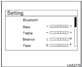 Connecting Bluetooth® audio