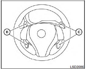 Manual shift mode (if so equipped)