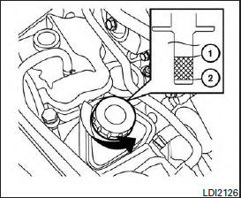 Check the fluid level in the reservoir.