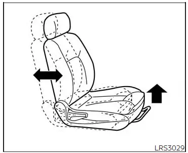 Nissan Altima L34. Safety-Seats, seat belts and supplemental restraint system