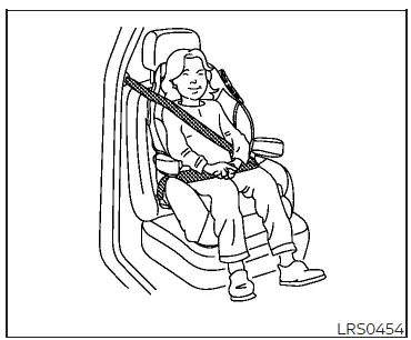 Nissan Altima L34. Child restraints