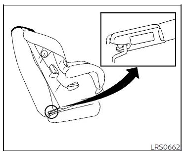 Nissan Altima L34. Child restraints