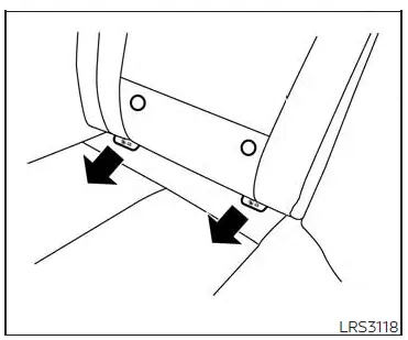 Nissan Altima L34. Child restraints