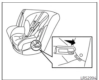 Nissan Altima L34. Child restraints