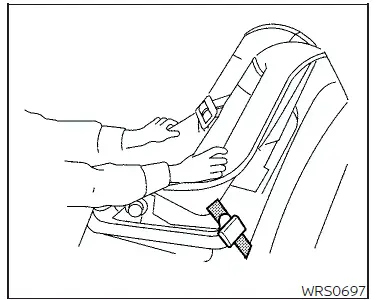 Nissan Altima L34. Child restraints