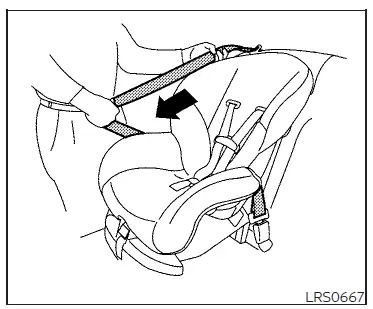 Nissan Altima L34. Child restraints