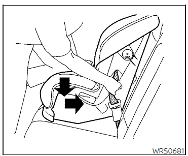 Nissan Altima L34. Child restraints