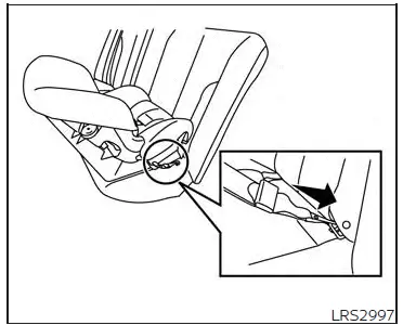 Nissan Altima L34. Child restraints