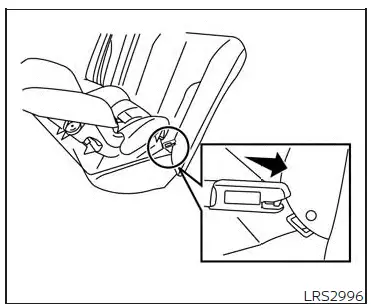 Nissan Altima L34. Child restraints