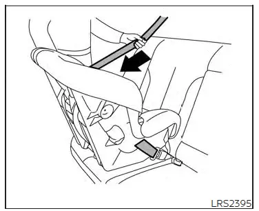 Nissan Altima L34. Child restraints