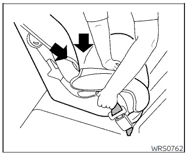 Nissan Altima L34. Child restraints