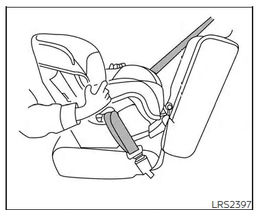 Nissan Altima L34. Child restraints