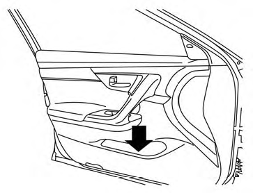 Seatback pockets (if so equipped)