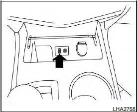 Connecting a device to the USB input