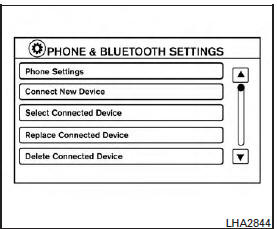 4. Select the “Connect New Device” key.